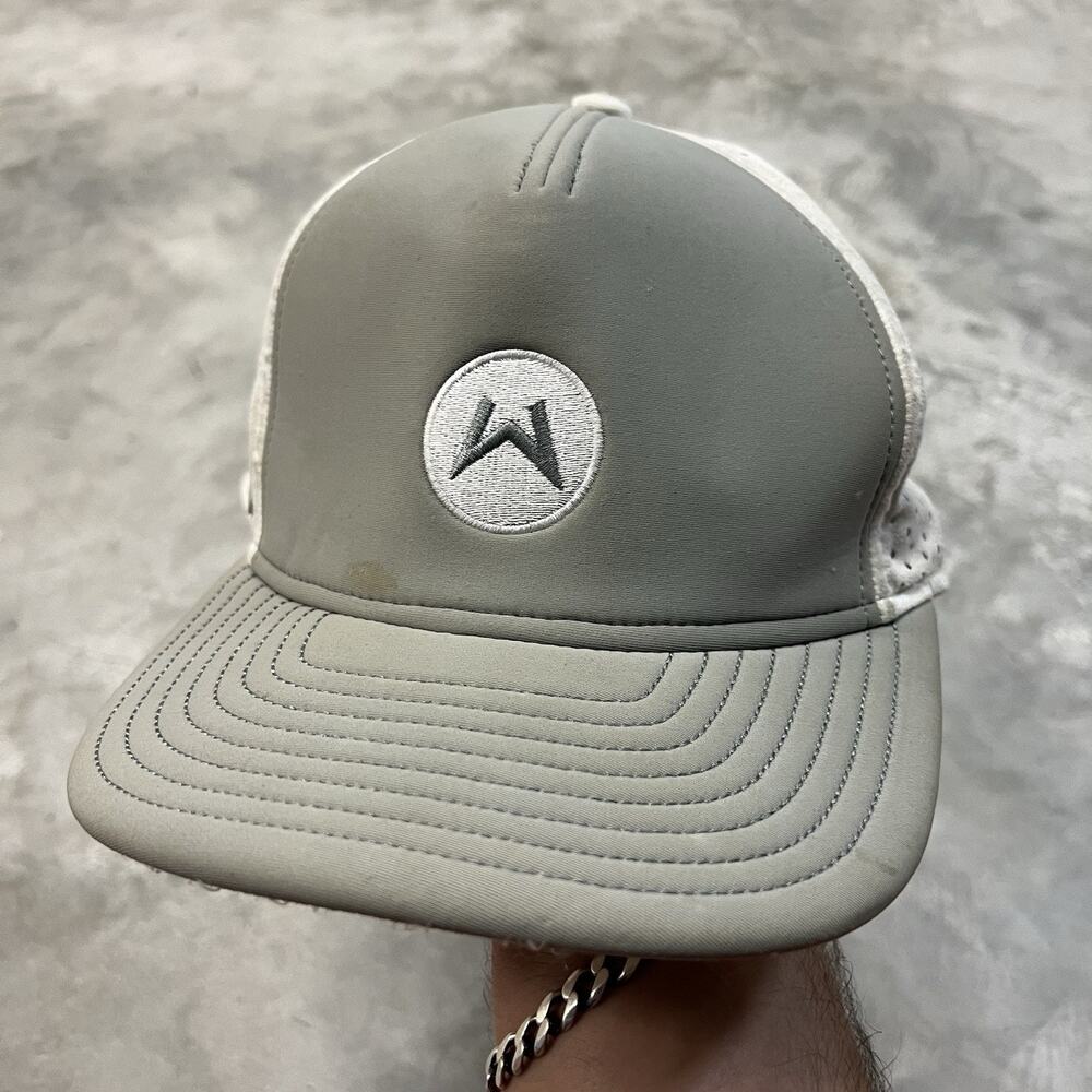 Melin Hat Cap Mens Adjustable Gray White Nomad California Luxury WaterMelin H20